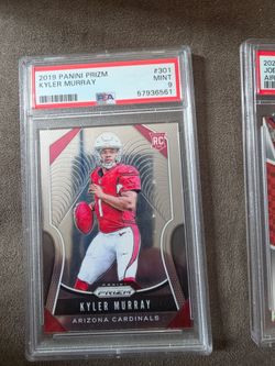 Kyler Murray rookie Arizona Cardinals PSA grade 9