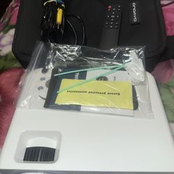 Onoayo 1080P  Wireless +WiFi + Bluetooth Projector With Accessories