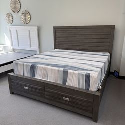 King bed frame (FREE 24H DELIVERY AND SETUP)