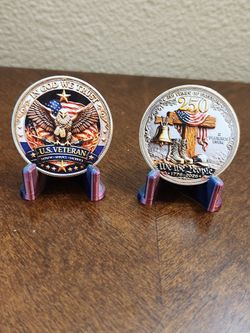 250th Anniversary of the USA Veterans Tribute Coin