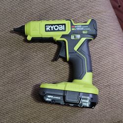 Ryobi Hot Glue Gun, Comes With Battery