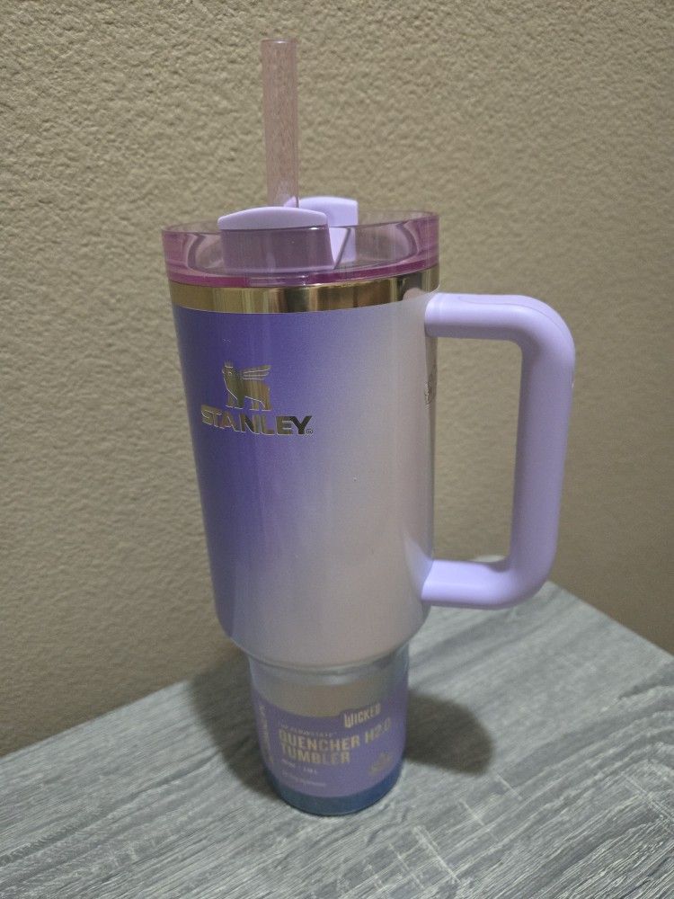 Wicked Glinda 40oz Stanley Quecher H2O Tumbler
