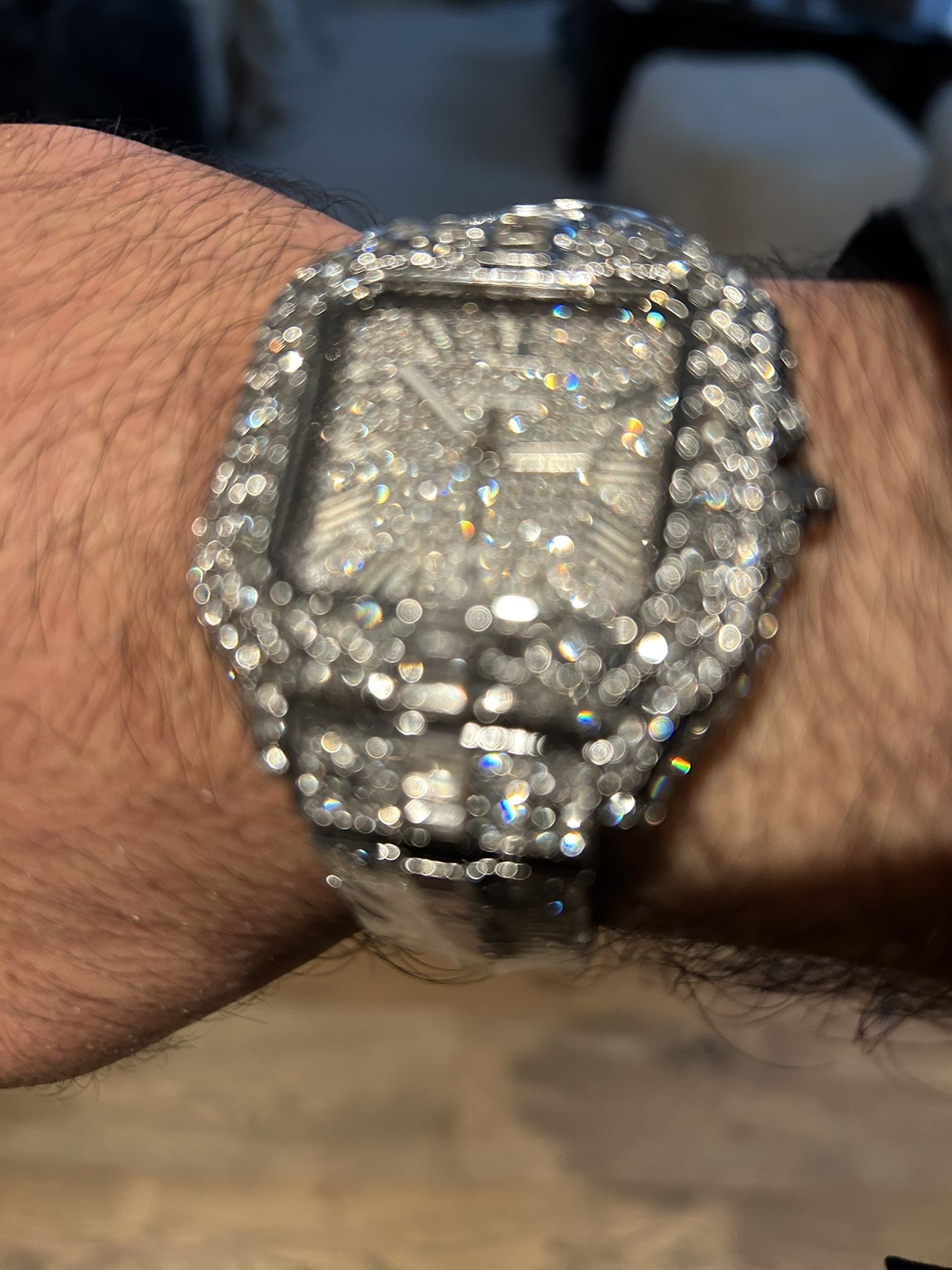 VVS Simulated Diamond Watch