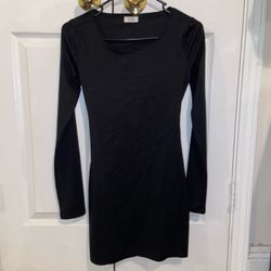Open Back Long Sleeve Bodycon Dress
