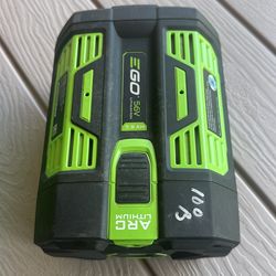 , battery and charger E Go  56V battery