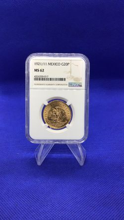 1921/11 Veinte Pesos Mexico gold coin
