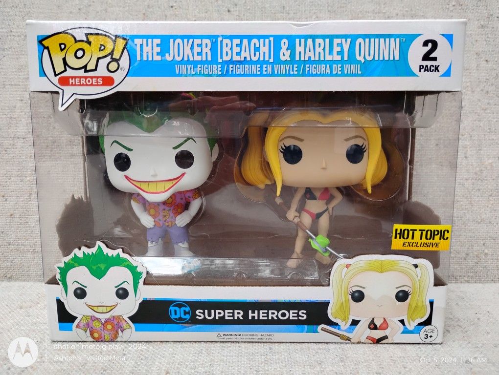 Funko Pop The Joker And Harley Quinn