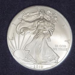 2010 1 oz Silver American Eagle Coin