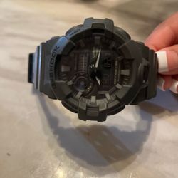 Gray Casio G-Shock watch