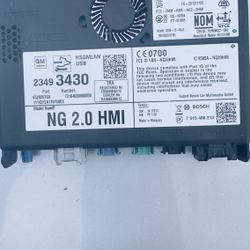 2015-2019 GMC, Chevy , Buick Human Machine Interface Module 2.0 ( Hmi ) 
