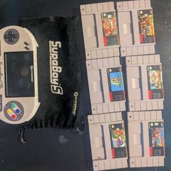 SuperBoy + 6 original SNES games