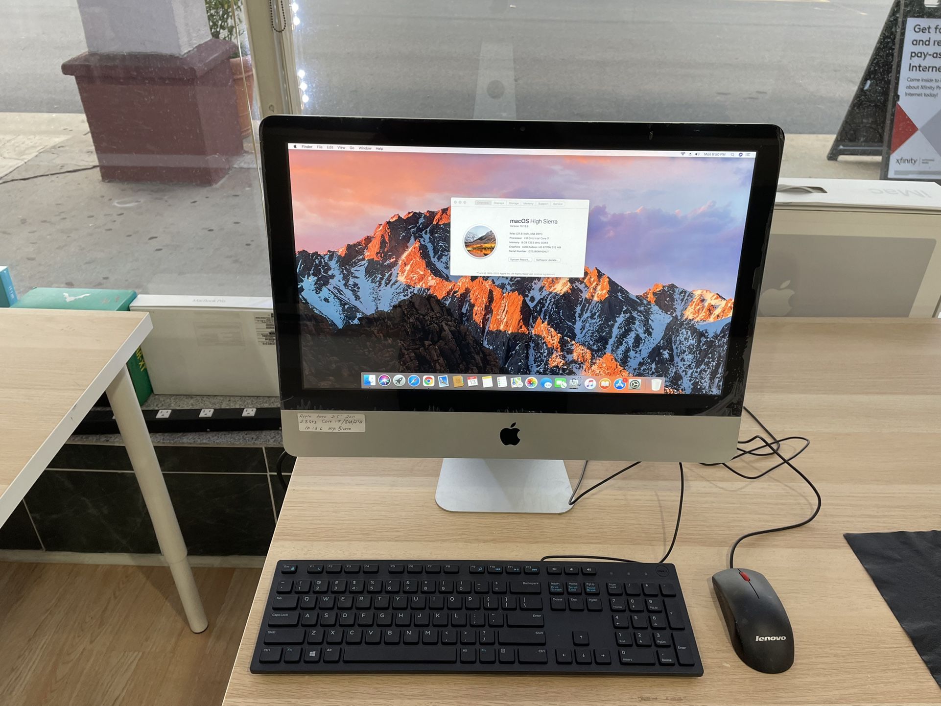 Apple Imac Quad Core i7 8GB RAM 2TB HDD - Main Image