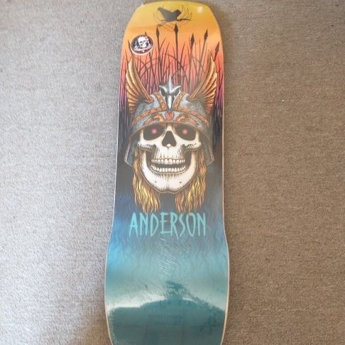 Powell Peralta Andy Anderson Heron 9.13 Flight Skateboard Deck for