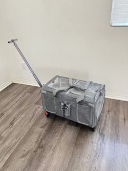 Pet Carrier With Wheels Cat Carrier Dog Carrier Brand New In Box Up To 38lb