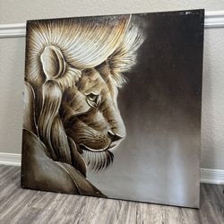 Lion Art Frame 