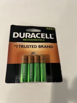 Brand New - Duracell Rechargeable AAA4