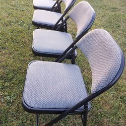 Steel Padded Foldable Chairs (New)
