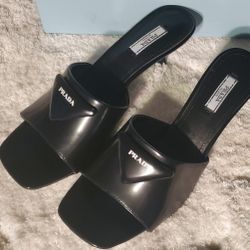 Prada kitty heels