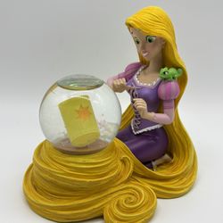 Disney Parks Rapunzel Tangled Pascal Snow Globe Light Up Lantern Figure Works