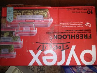 Pyrex Storage Containers
