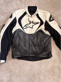 Alpiestars leather jacket moto