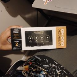M-Audio (M-Track Duo HD Interface)  Unopened 