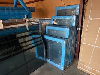New Thermal Break Aluminum Windows – Insulated Low-E Glass – Multiple Sizes