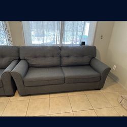 Sofa bed And Loveseat Sofa Couch Gray