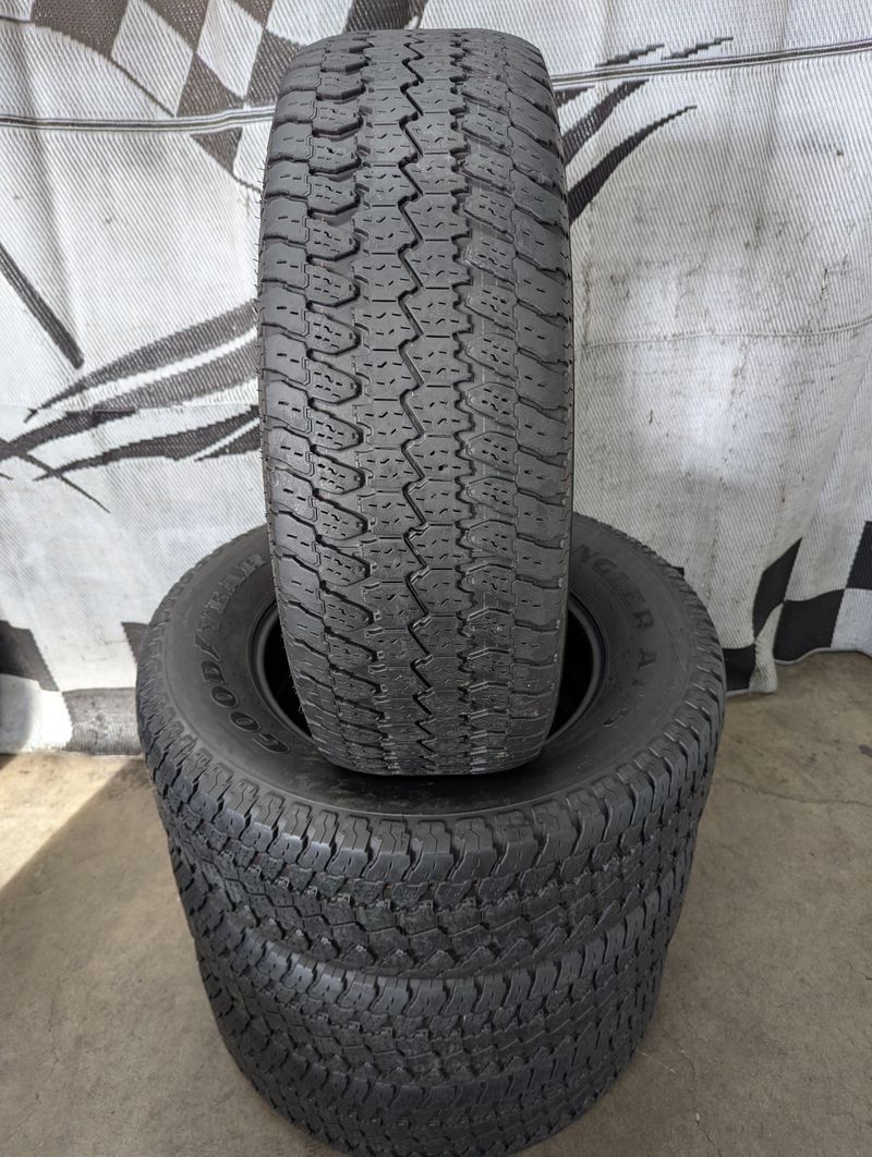 LT 275/65r18 Goodyear Wrangler AT/S Load "C" Tires