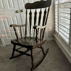 S Ben & Bros Vintage Adult Rocking Chair