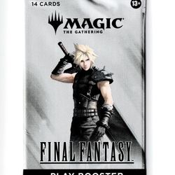 FANTASY PLAY BOOSTER | FINAL FANTASY | MAGIC THE GATHERING | NEW IN BAG