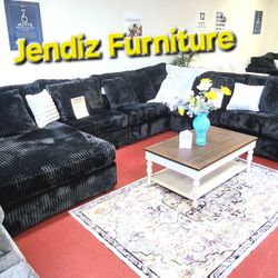 Oversized Fabric Livingroom Sectional Couches Sofa Furniture 