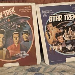4 Rare StarTrek Laserdisc’s 