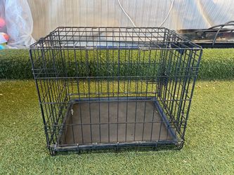 Folding Metal Dog Crate with Tray