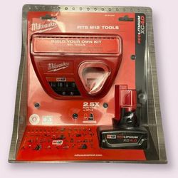 Milwaukee M12 XC4.0 Battery & Charger