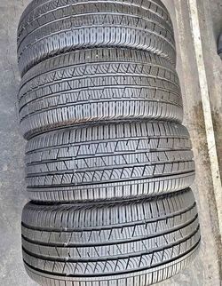 Vendo set de llantas 245/50r20 continental con 80% de vida las 4