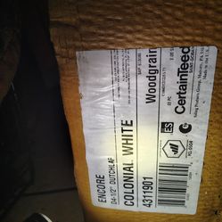 SIDING-encore D4-1/2" dutchlap colonial white woodgrain certainteed 22 pc