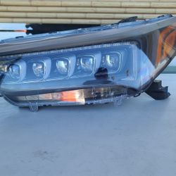 2018 - 2020 ACURA TLX A-SPEC LEFT HEADLIGHT DRIVER SIDE FULL LED GENUINE USED OEM.  AA3