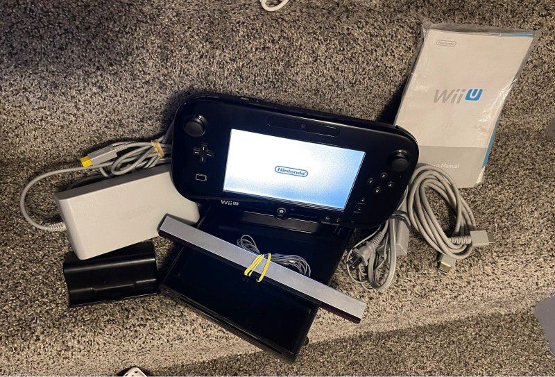 Modded Nintendo Wii U 32gb