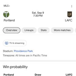 Timbers Vs Lafc 