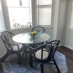 Table And Chairs & Rug