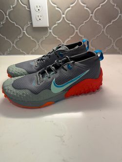 Men's Nike Wildhorse 7, Smoke Grey/Dusty Sage/Laser Blue/Mint Foam, size 13
