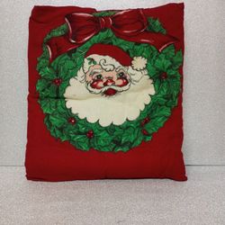 Older Christmas Pillow 14x15 In