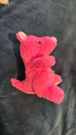 Pink Stuffed kangaroo