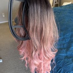 Pink Ombré Wig 