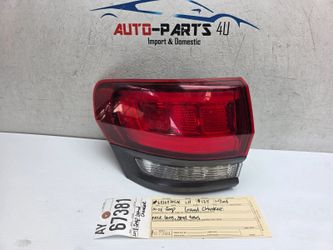 2014 - 2017 - 2019 - 2021 JEEP GRAND CHEROKEE LEFT DRIVER LED TAIL LIGHT OEM AY67381