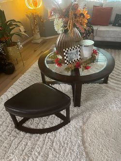 4 - coffee table short  stools