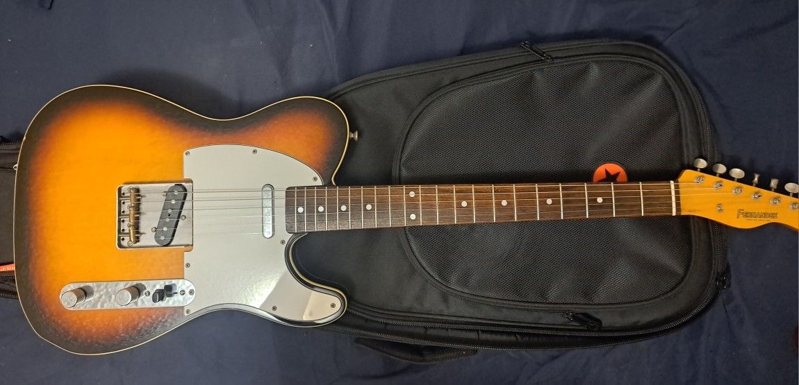 Made In Japan Fernandes TE-62 Custom Telecaster ( Great Condition)