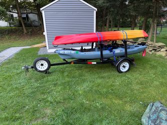 Trailer and Kayaks For Sale