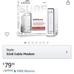 Arris cable modem obo